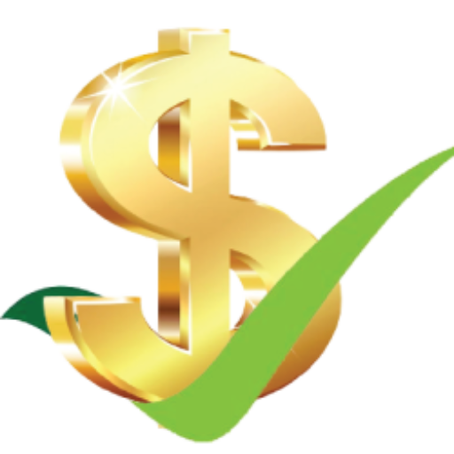 Dollar sign with Tick